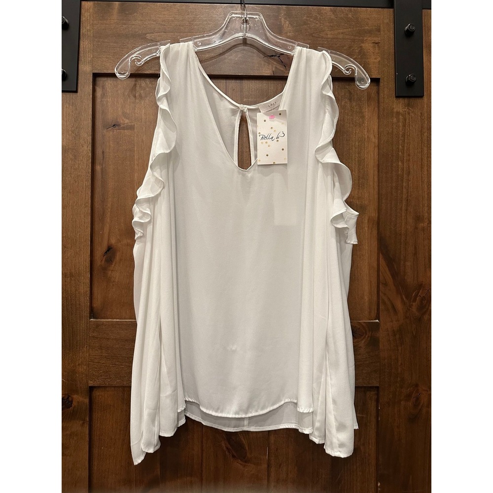 Women's Bella B Lush White Top